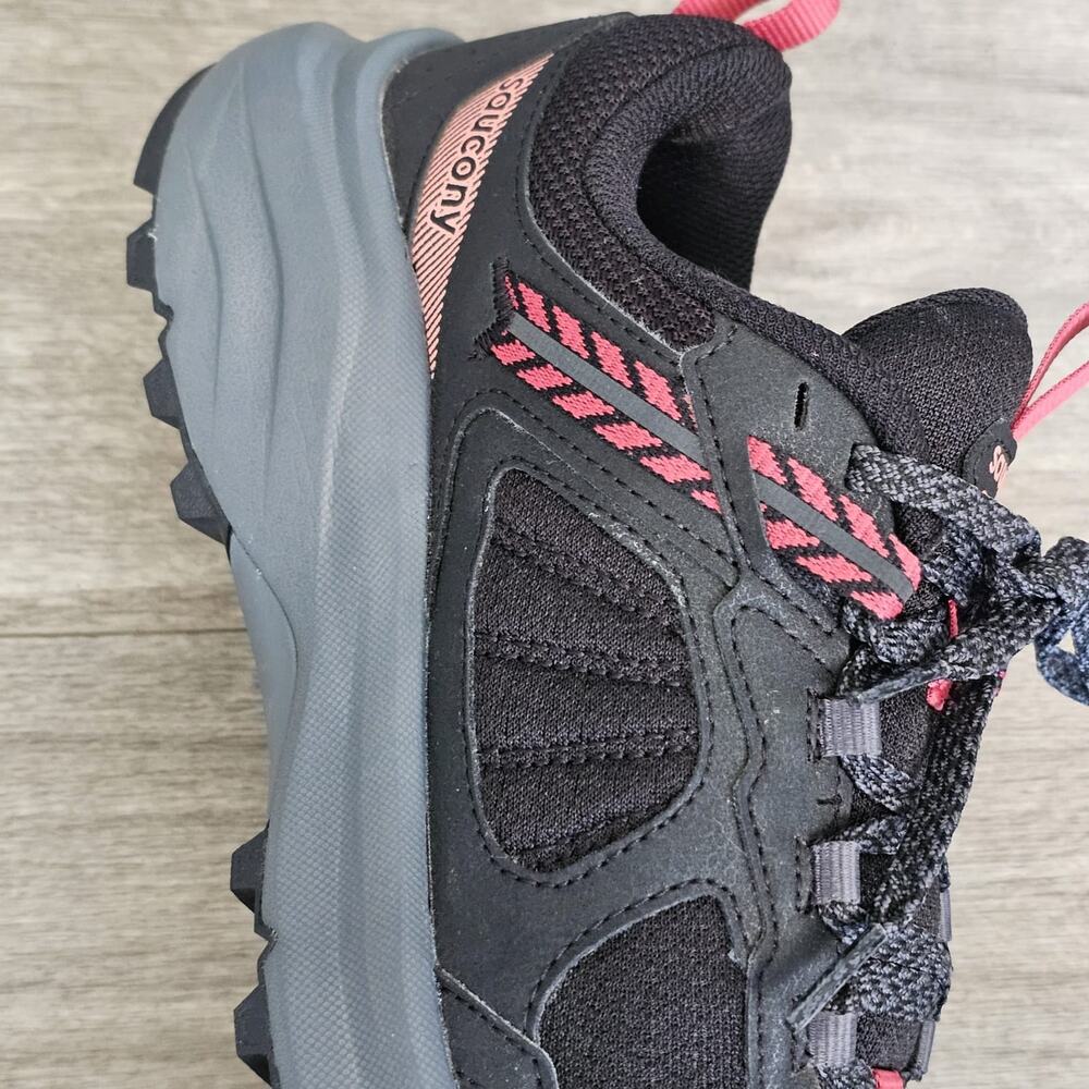 Saucony Women's Excursion TR 16 Trail Shoes Size 8.5 Black Fuchsia S10959-200 - Picture 9 of 11